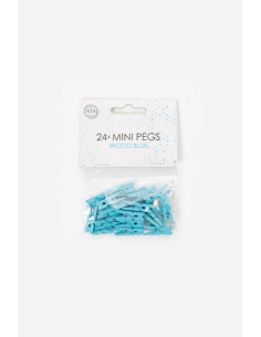 KLÄDNYPOR MINI BLÅ 24P