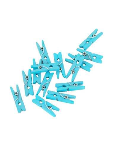 KLÄDNYPOR MINI BLÅ 24P