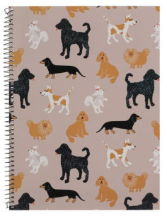 KOLLEGIEBLOCK A4 LINJ DOGS