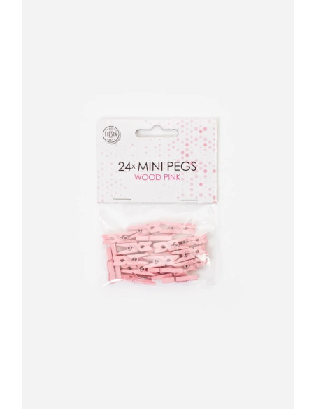 KLÄDNYPOR MINI ROSA 24P