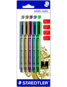 PENNA STAEDTLER 5P METALLIC 2