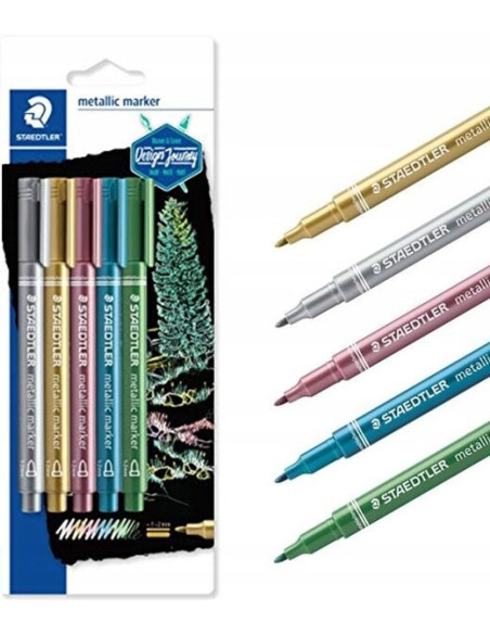 PENNA STAEDTLER 5P METALLIC