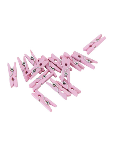 KLÄDNYPOR MINI ROSA 24P