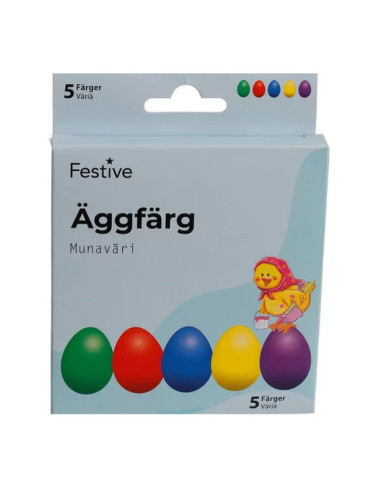 ÄGGFÄRG STARKA FÄRGER