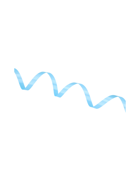 PRESENTBAND 250M LJUSBLÅ