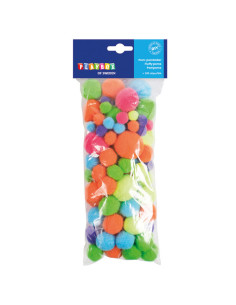 FLUFFY POMS NEON