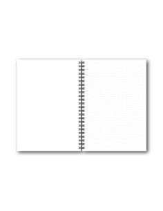 SKRIVBOK A5 DOTTED TROPICAL MONKEYS 2