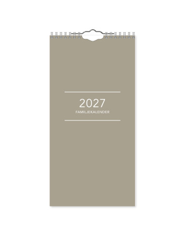 2027 FAMILJEKALENDER CLEAN