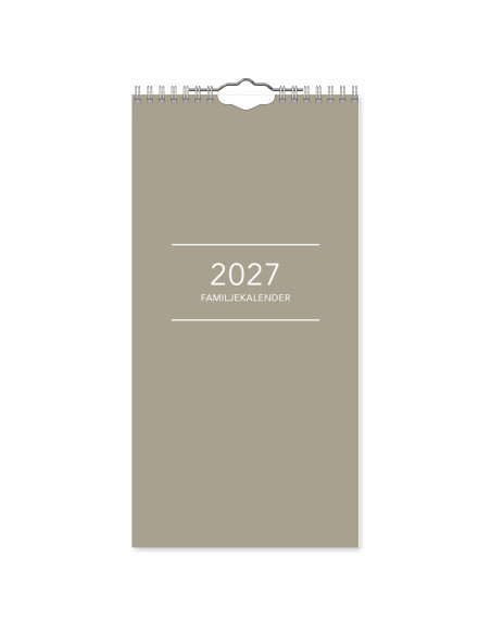 2027 FAMILJEKALENDER CLEAN