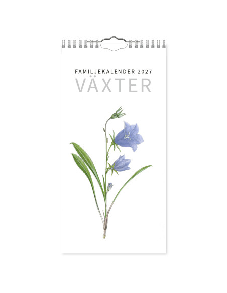2027 FAMILJEKALENDER VÄXTER