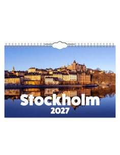 2027 STOCKHOLM VÄGGKALENDER