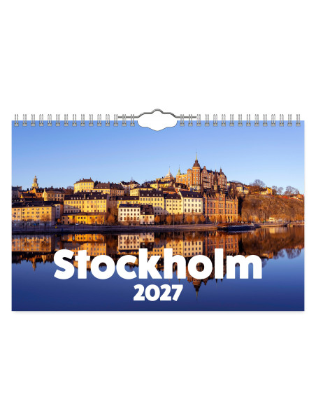 2027 STOCKHOLM VÄGGKALENDER