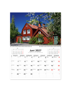 2027 STOCKHOLM VÄGGKALENDER 2