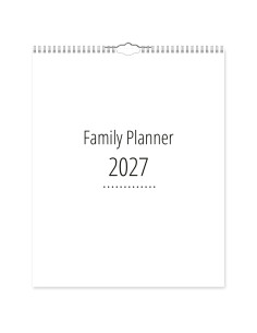 2027 FAMILJEKALENDER XL 8 KOLUMN