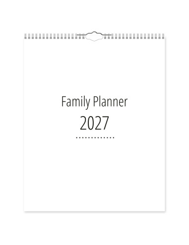 2027 FAMILJEKALENDER XL 8 KOLUMN