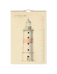 2027 SVENSKA FYRAR VÄGGKALENDER 2