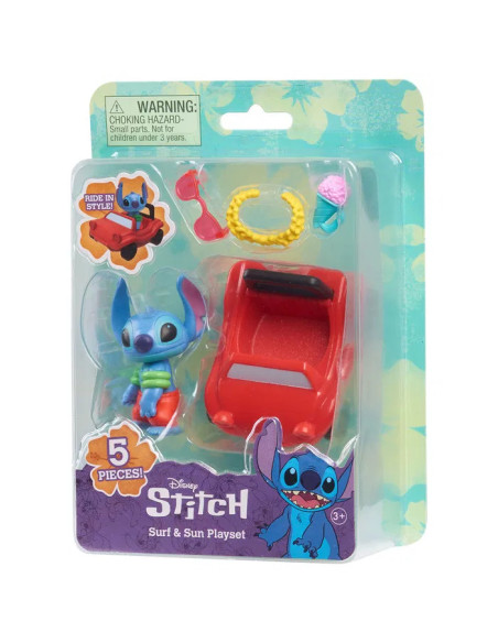 STITCH PLAYSET CAR