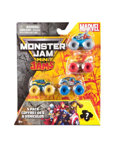 MONSTER JAM MINI MARVEL