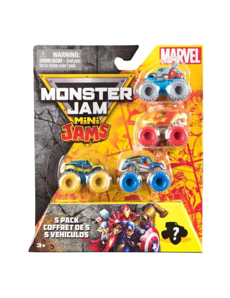 MONSTER JAM MINI MARVEL