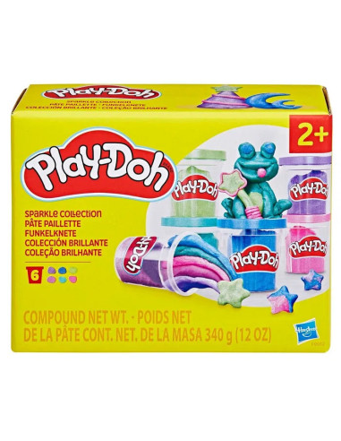 PLAY DOH 6P SPARKLE