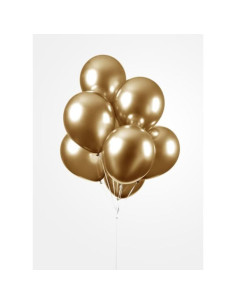 BALLONGER CHROME GULD 10P 2