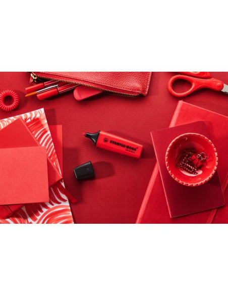 STABILO BOSS RED