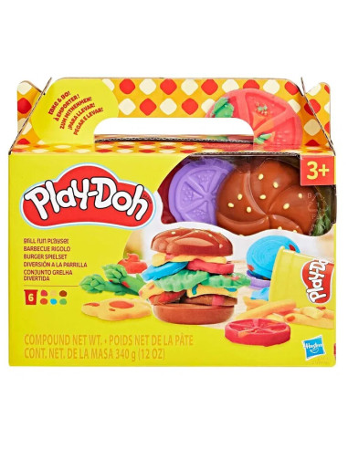 PLAY DOH BURGER SET