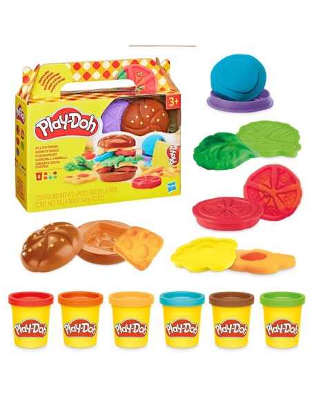 PLAY DOH BURGER SET