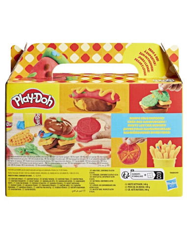 PLAY DOH BURGER SET