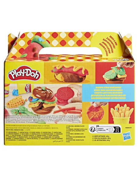 PLAY DOH BURGER SET