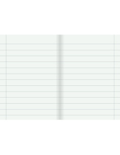 SKRIVHÄFTE A5 LINJ 14,5 RÖD 2