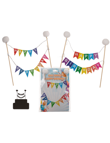 TÅRTDEKORATION HAPPY BIRTHDAY