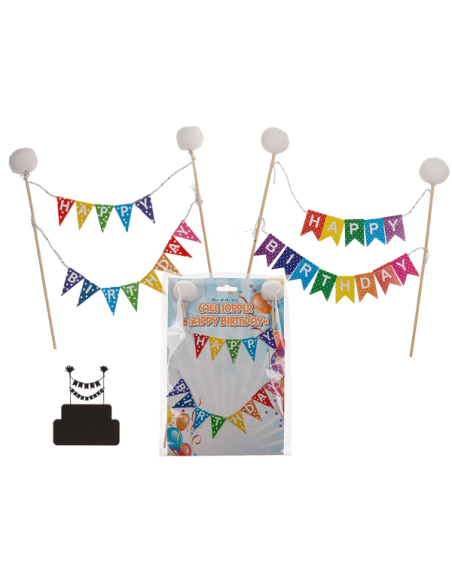 TÅRTDEKORATION HAPPY BIRTHDAY