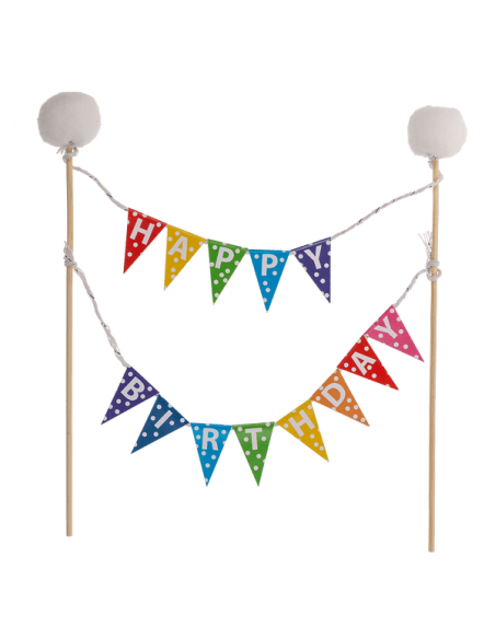 TÅRTDEKORATION HAPPY BIRTHDAY