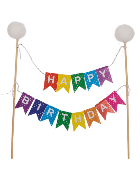TÅRTDEKORATION HAPPY BIRTHDAY