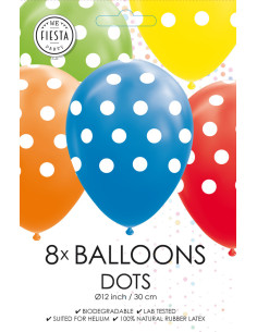 BALLONGER DOTS 8P 2