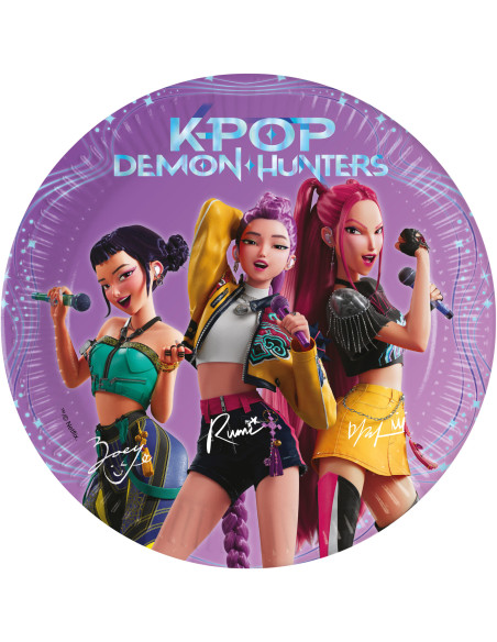 TALLRIK KPOP DEMON HUNTERS 8P