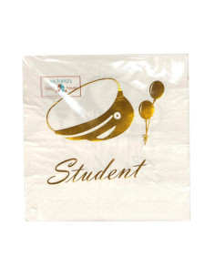 SERVETT STUDENT VIT GULD