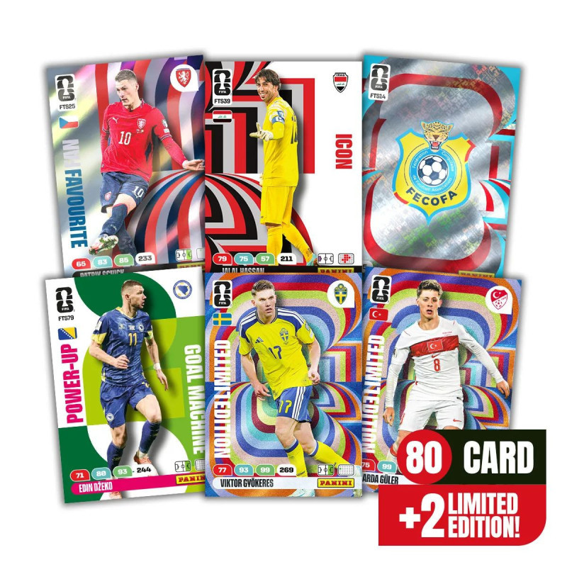 FIFA World Cup 2026 Final Teams Set – Komplettera din Adrenalyn XL-samling