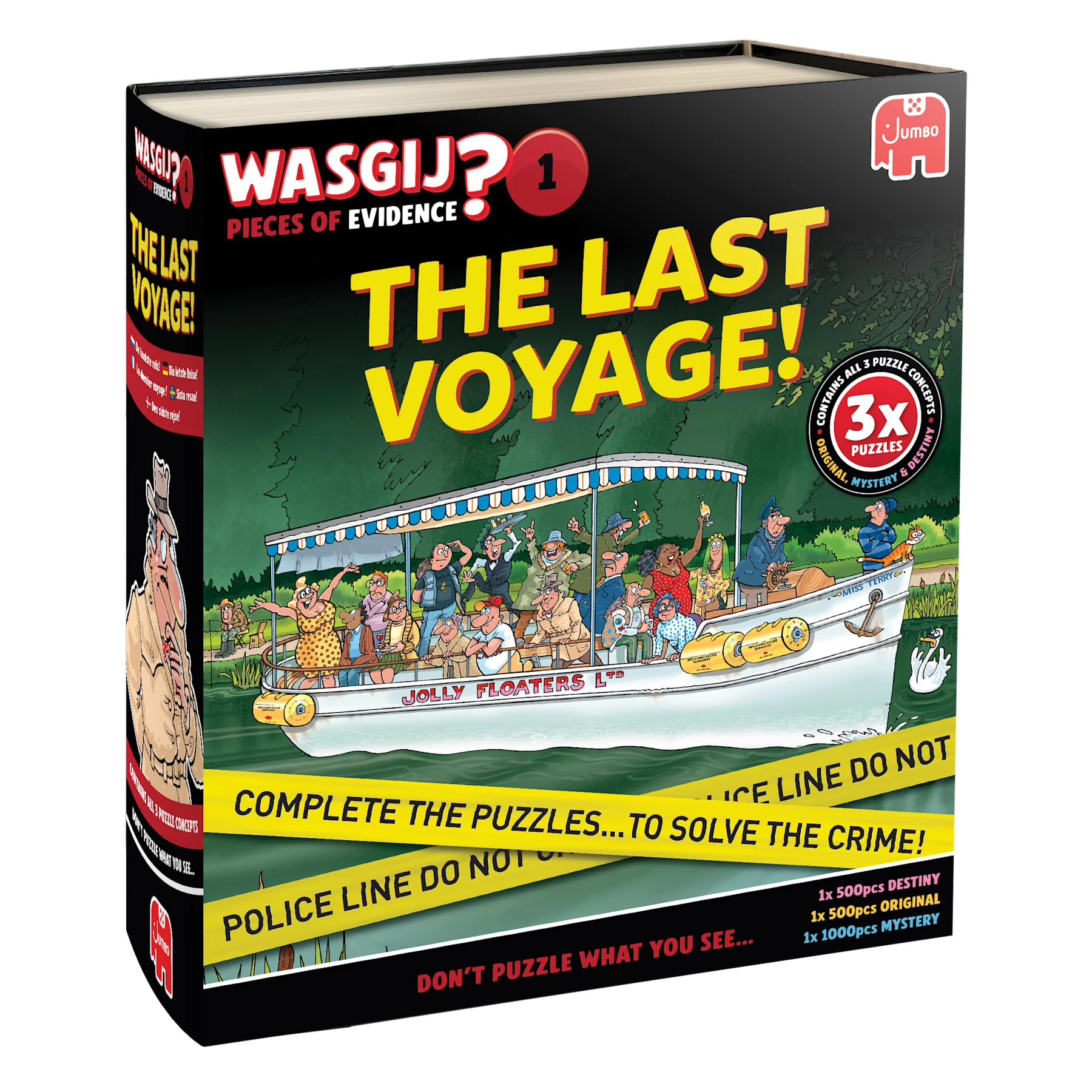 Wasgij Pieces of Evidence: The Last Voyage – Ett pusselmysterium utöver det vanliga