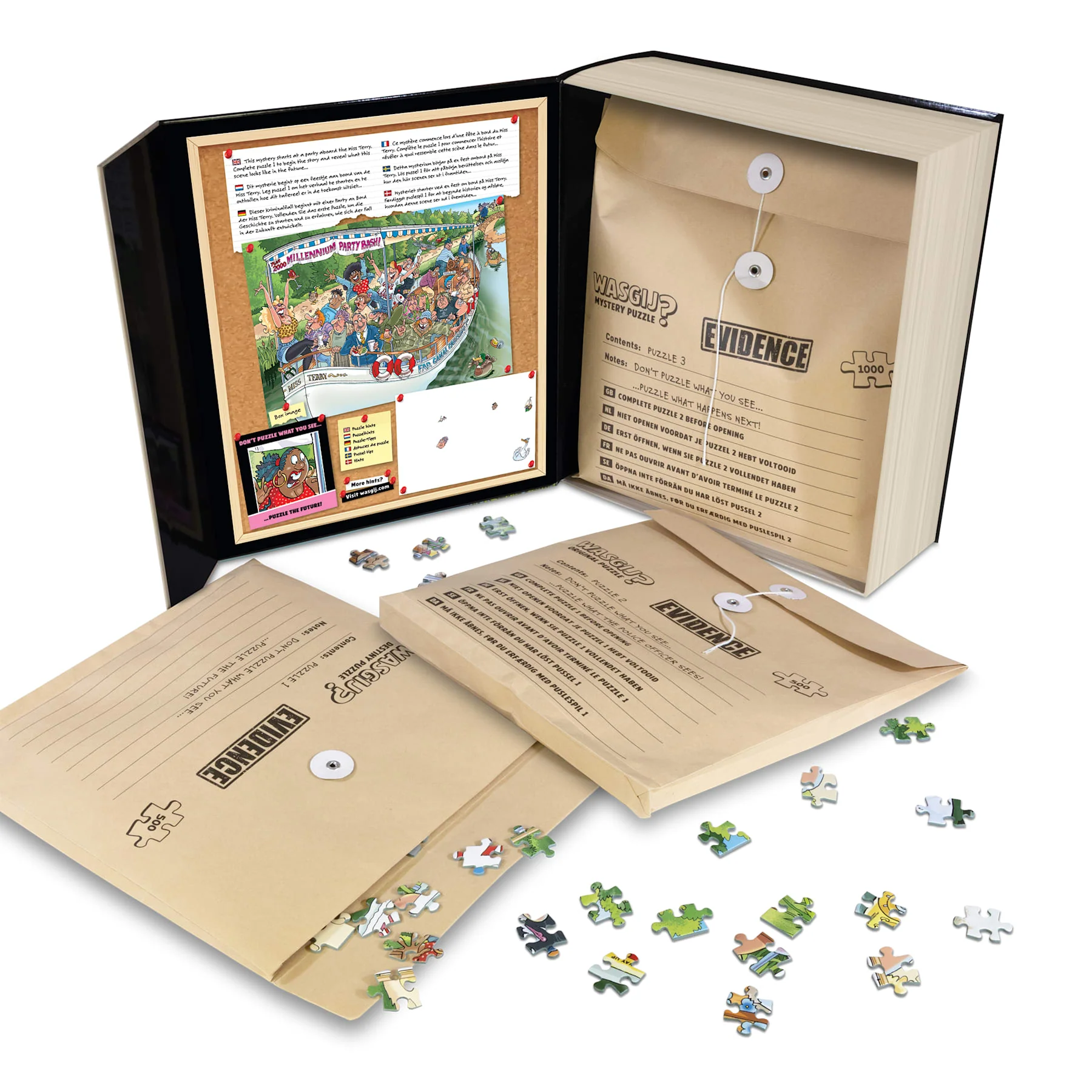 Wasgij Pieces of Evidence: The Last Voyage – Ett pusselmysterium utöver det vanliga
